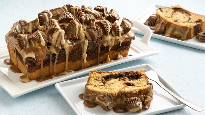 Peanut Butter Lovers Swirl Cake