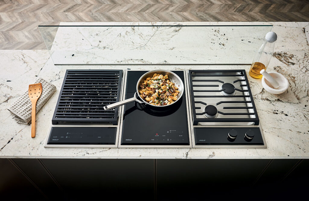 Wolf modular cooktop