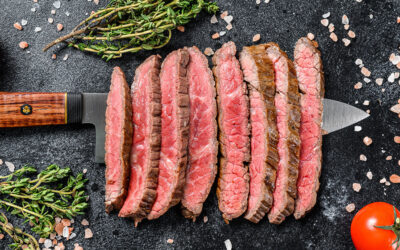 Sous Vide Montreal Spice Flat Iron Steak