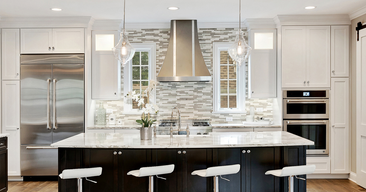 kitchen with range hood