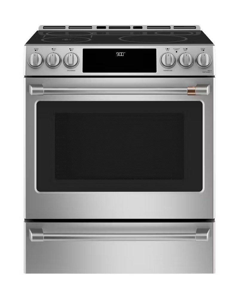 Cafe 30-inch Slide-In Induction and Convection range