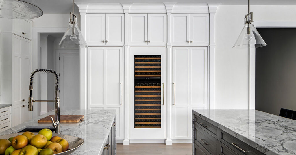 Sub-Zero integrated column refrigeration