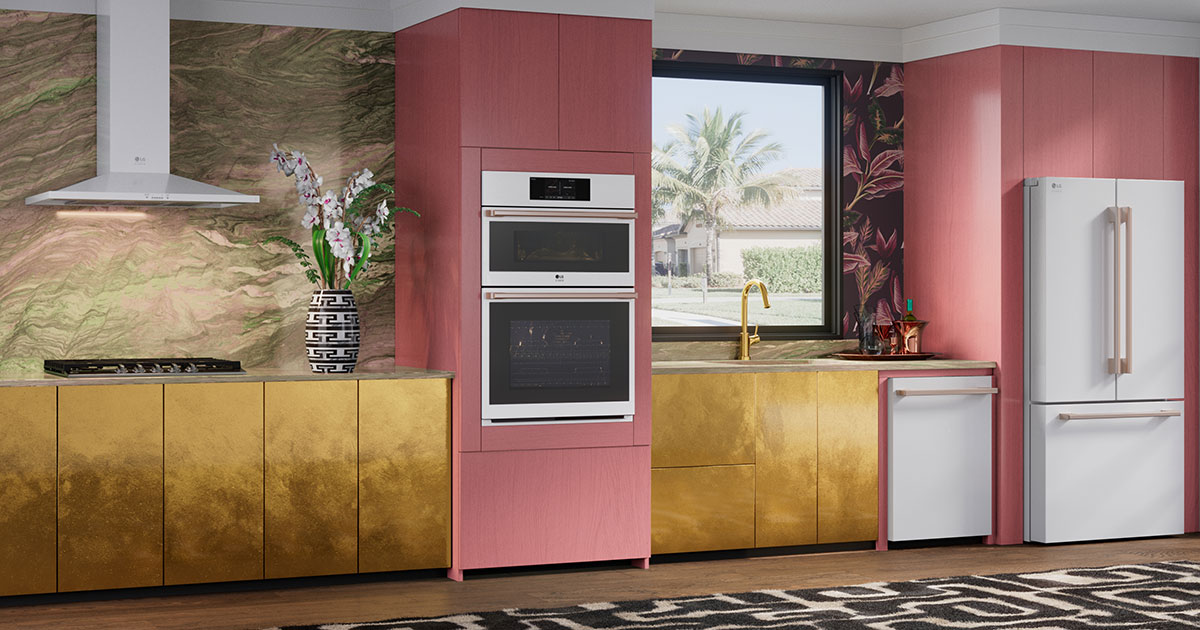 LG STUDIO high energy vibe setter kitchen