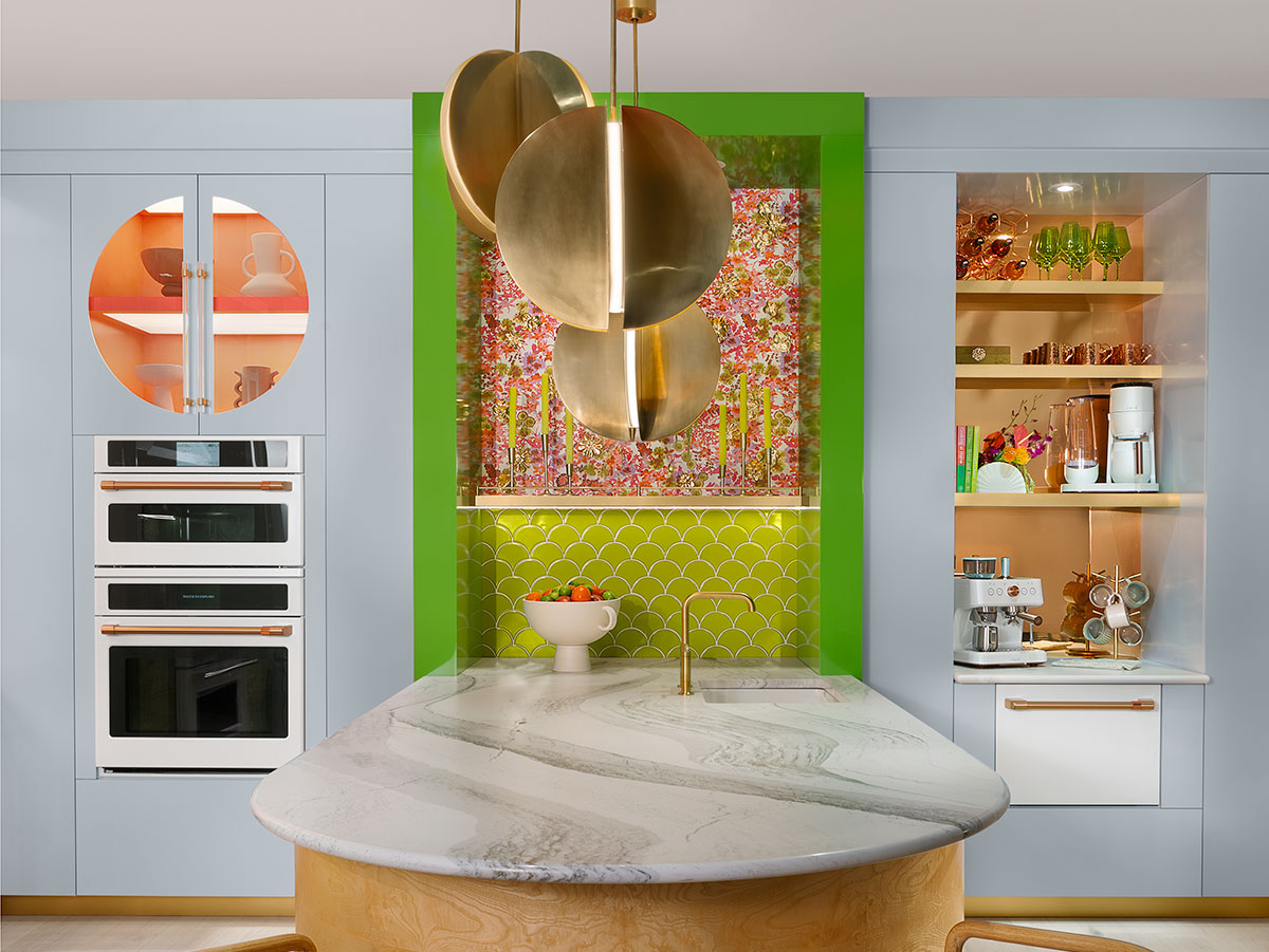 CAFÉ matte white kitchen with single drawer dishwasher