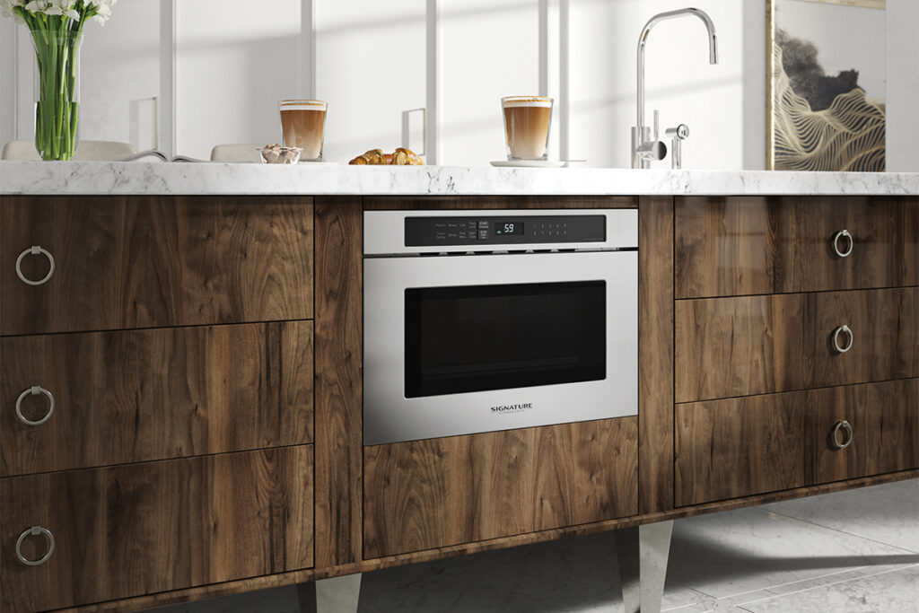 SKS microwave oven drawer