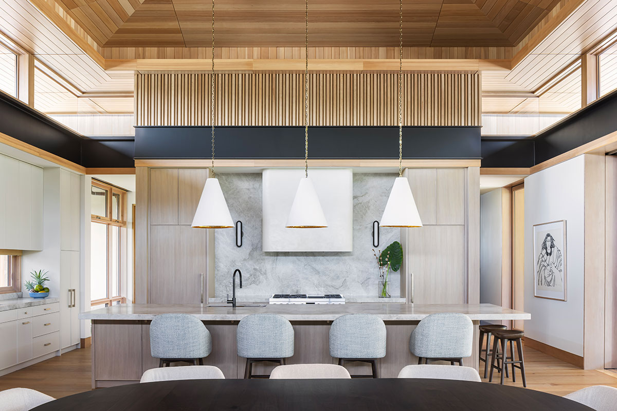 Sub-Zero, Wolf, Cove kitchen with custom panels
